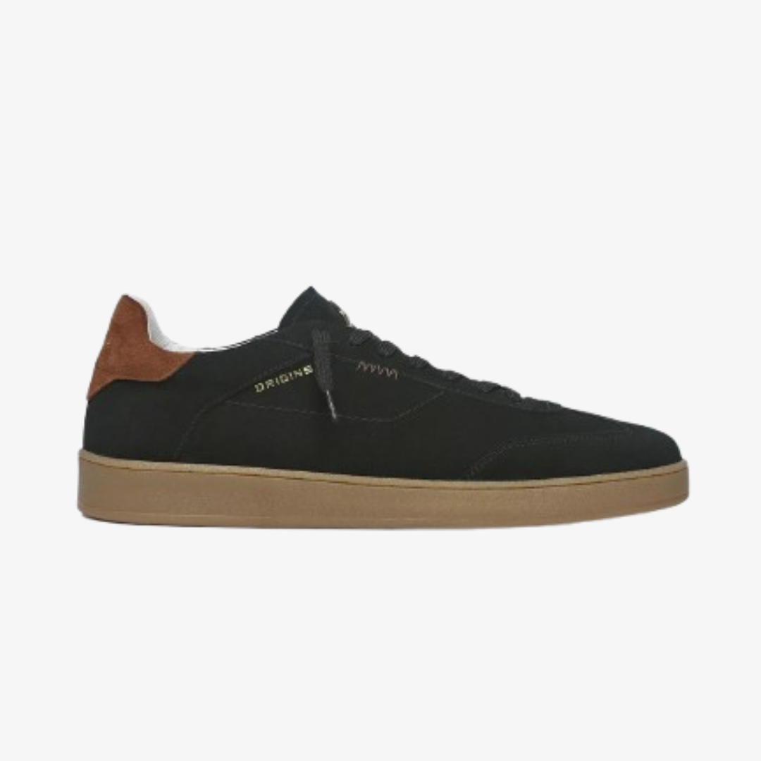 CHARCOAL - Everyday Black Suede Sneakers