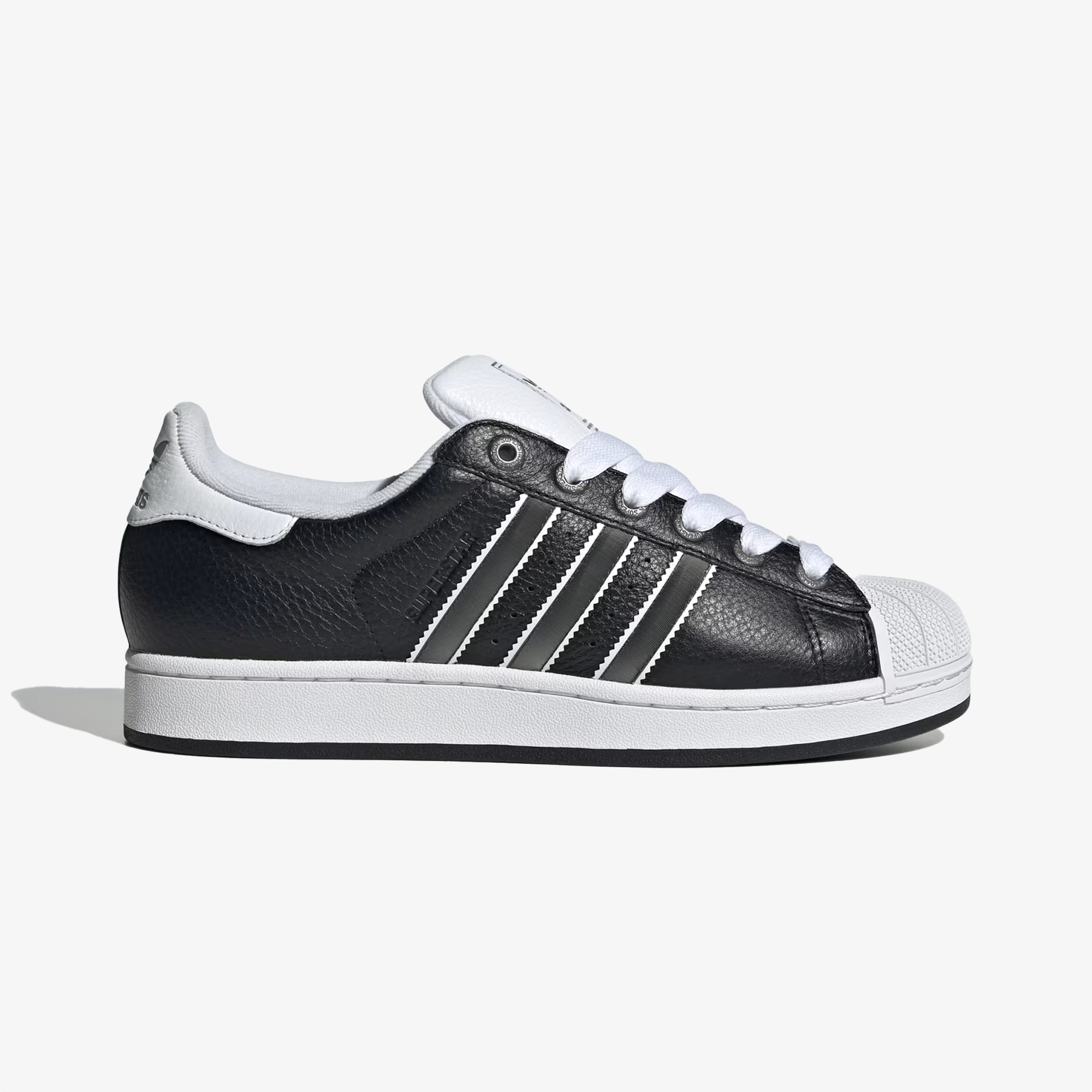 Adidas Originals | SUPERSTAR II { CORE BLACK/MATTE SILVER/CLOUD WHITE