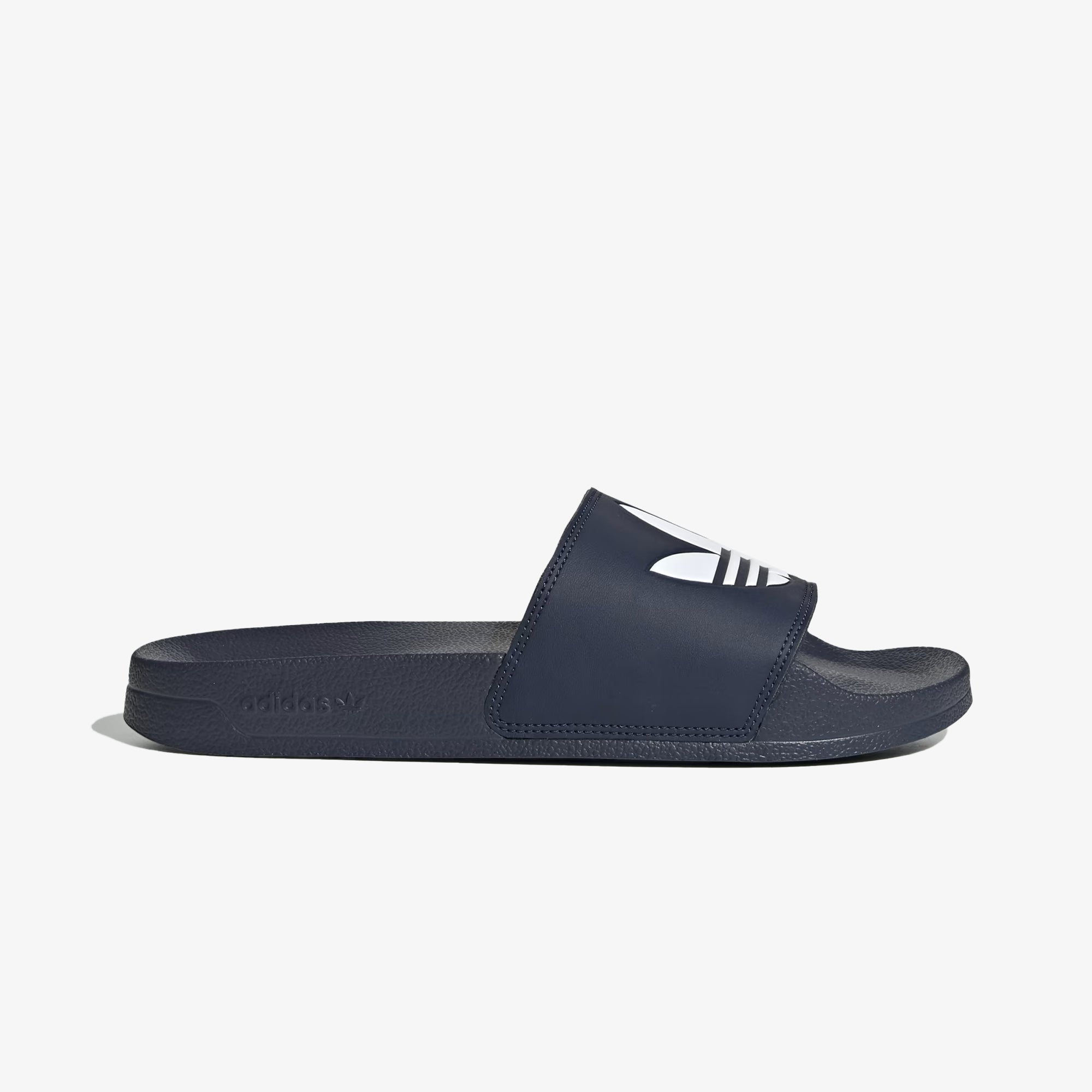 Adidas Originals | ADILETTE LITE SLIDES { NAVY/CLOUD WHITE
