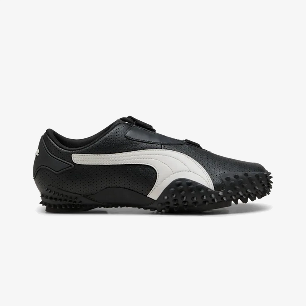 PUMA | MOSTRO PERFORATED { BLACK/WHITE