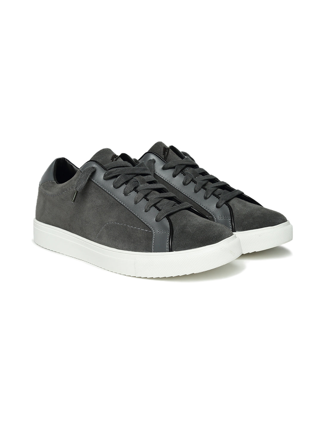 ZL VI - GREY - Grey Everyday Suede Sneakers