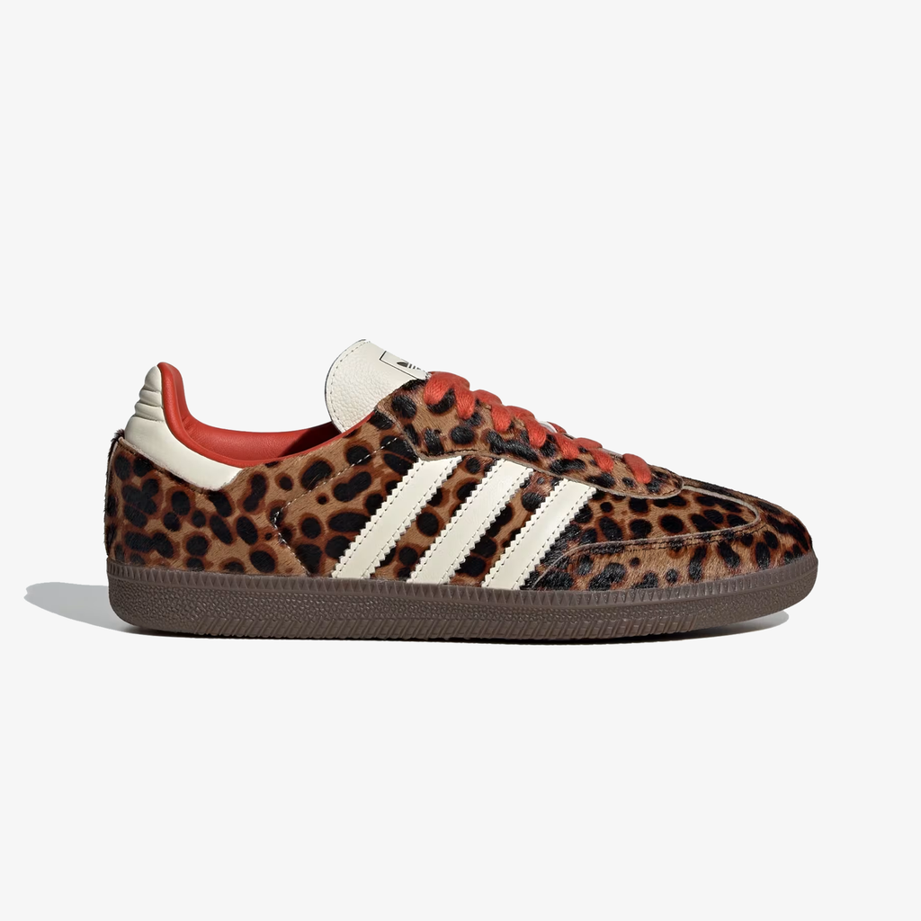 ADIDAS  | SAMBA OG { BROWN / PRELOVED RED / CREAM WHITE
