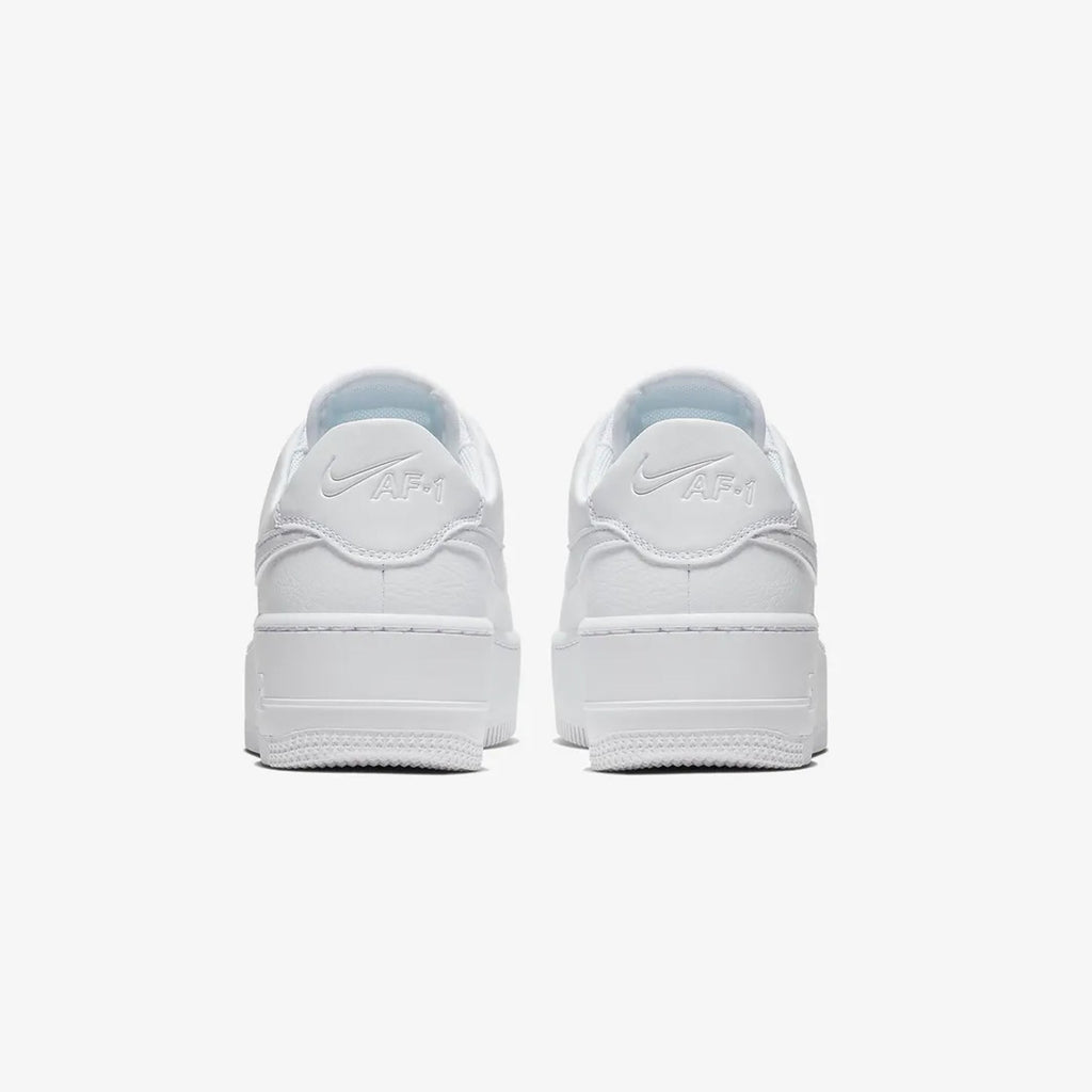 Nike | AIR FORCE 1 SAGE LOW  { WHITE/WHITE-WHITE