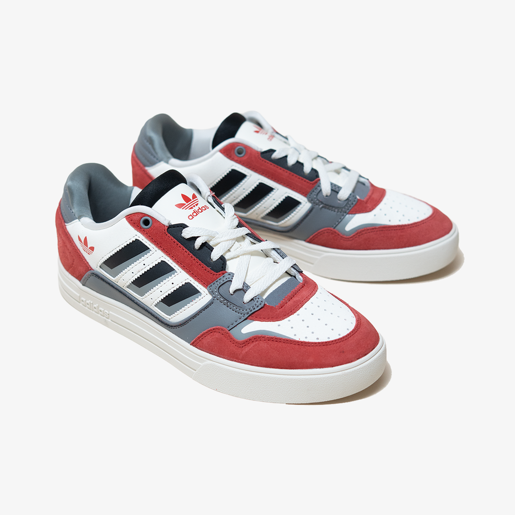 Adidas | DROP STEP LOW 2.0 { OWHITE/GRETHR/COLRED
