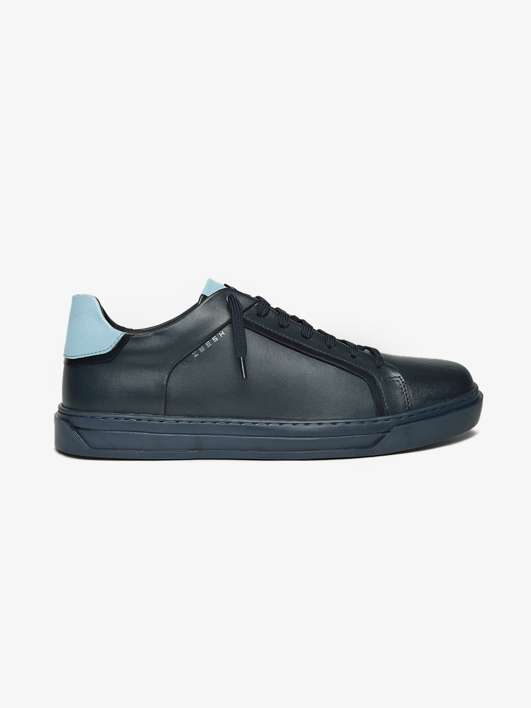 ZOL V - BLUE - Blue Two-Tone Classic leather Sneakers