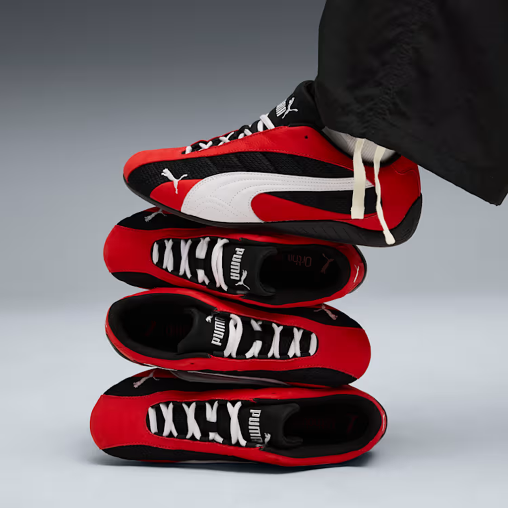 PUMA | SPEEDCAT PLUS { RED/PUMA WHITE