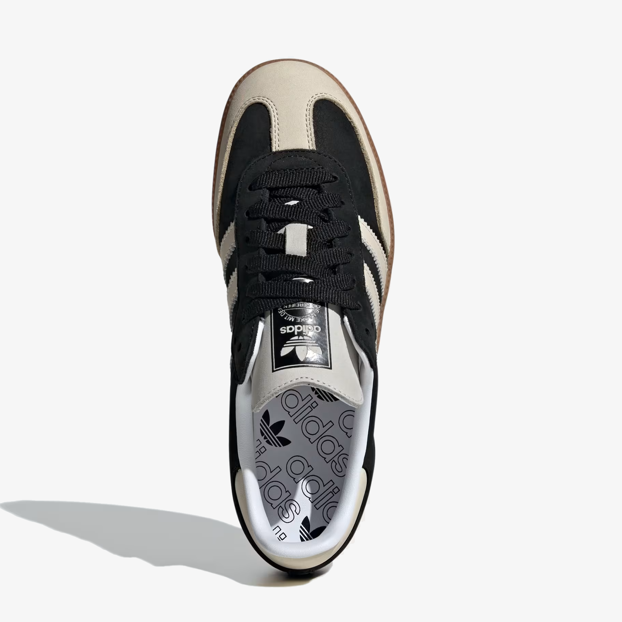 Adidas Originals | SAMBA OG  { CORE BLACK/WONDER WHITE/SILVER METALLIC