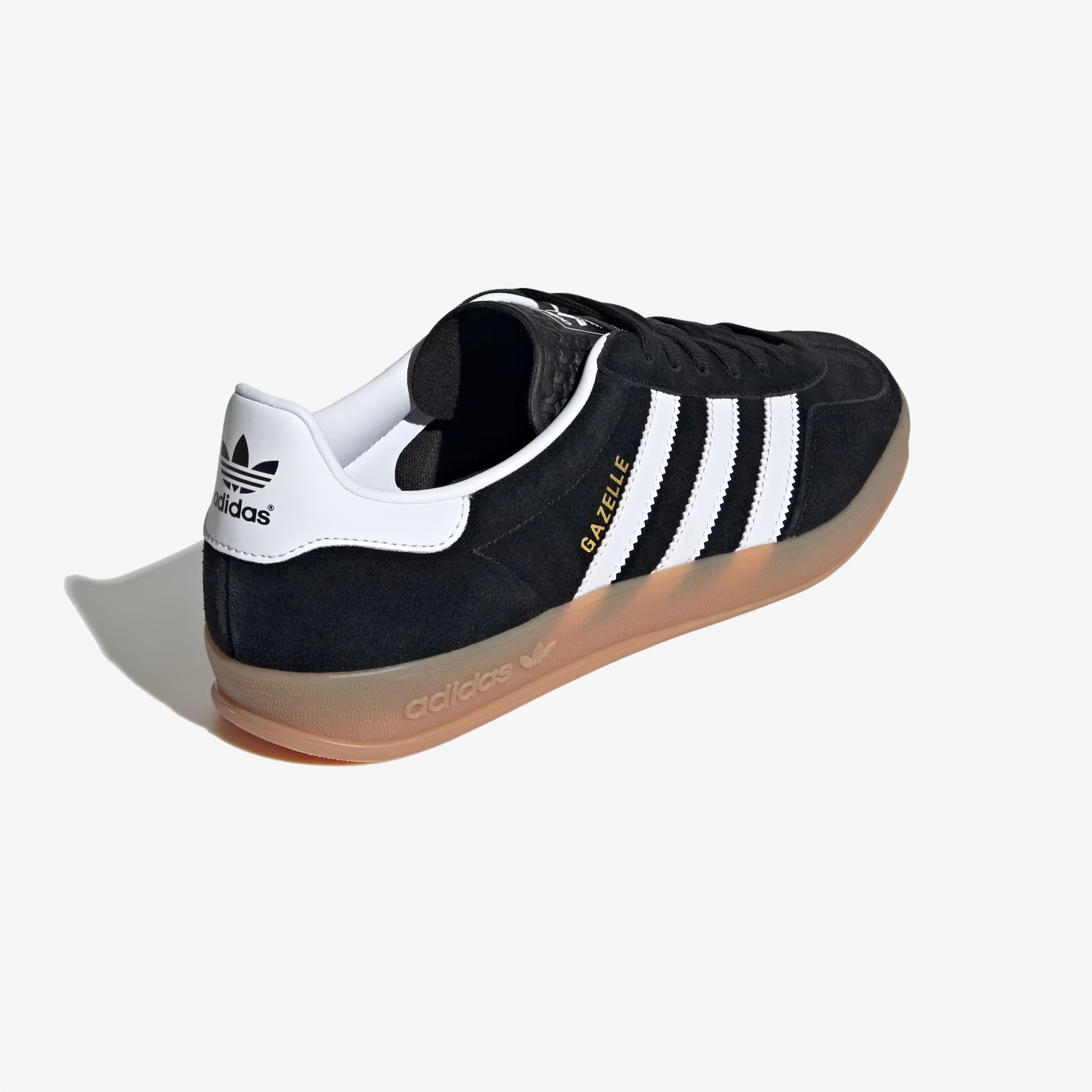 ADIDAS ORIGINALS | GAZELLE INDOOR { CORE BLACK/CLOUD WHITE/GUM