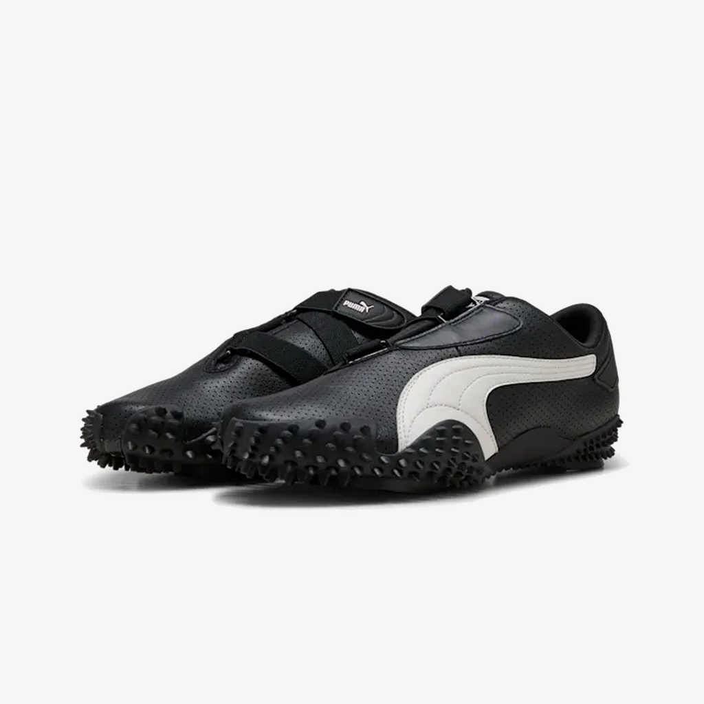 PUMA | MOSTRO PERFORATED { BLACK/WHITE