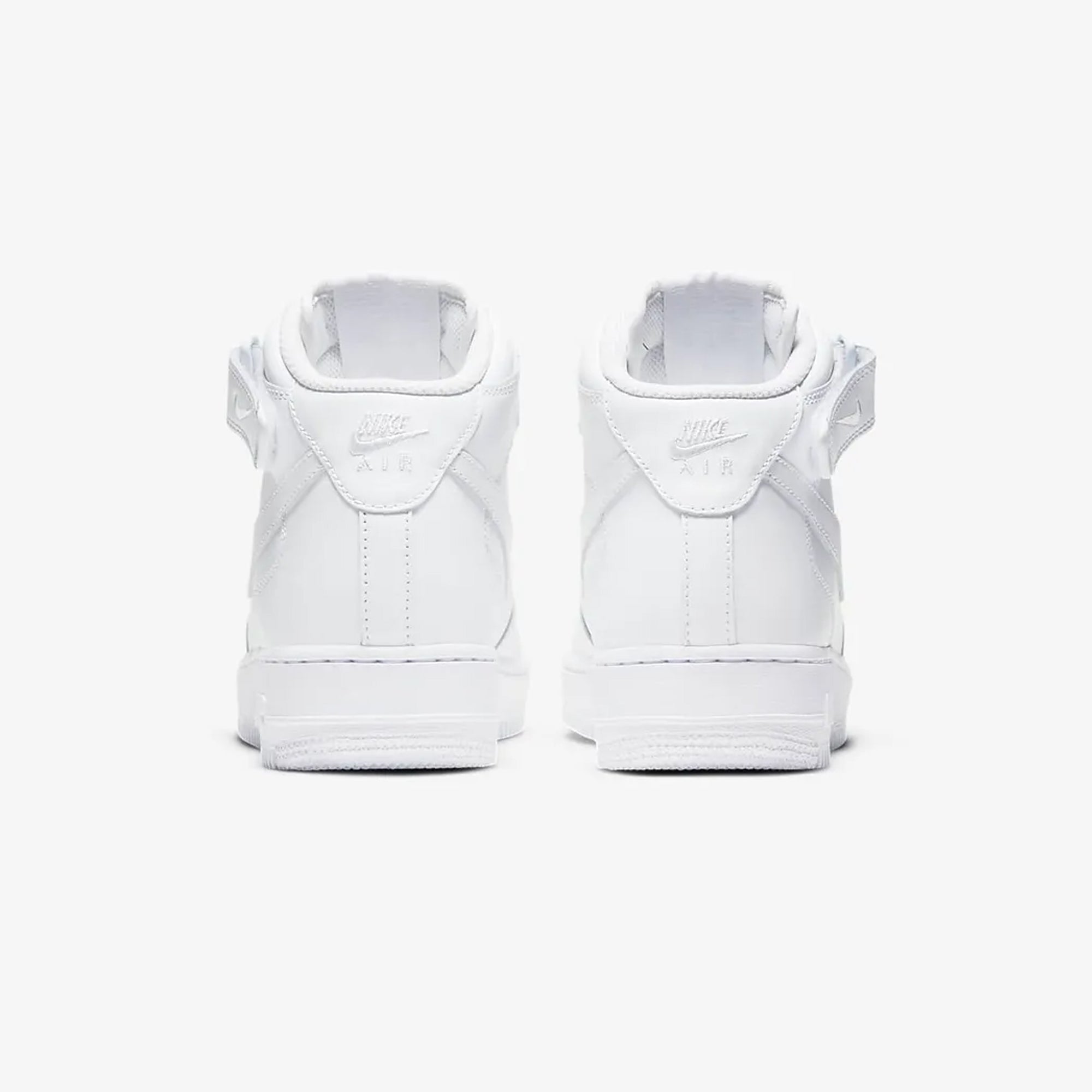 Nike | AIR FORCE 1 07 MID  { WHITE/WHITE-WHITE
