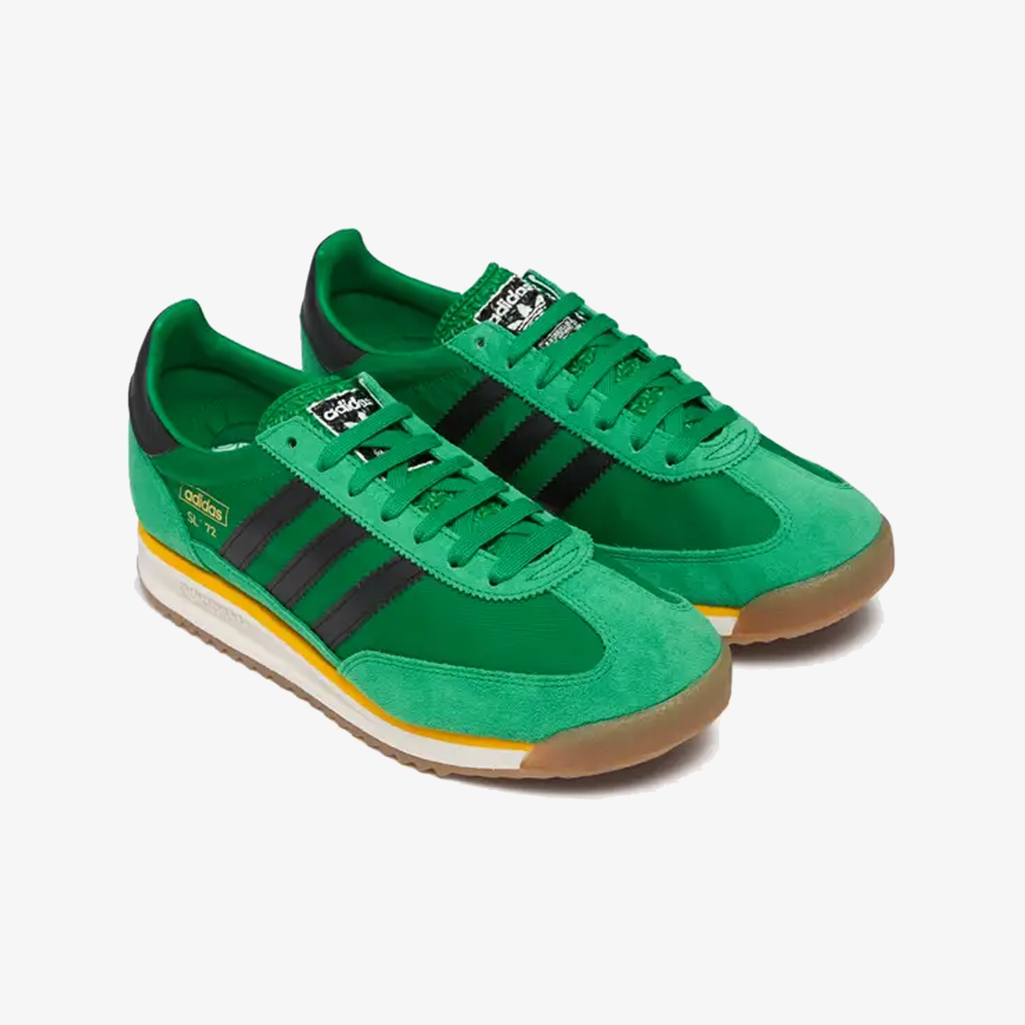 ADIDAS | SL 72 RS { GREEN/OFF WHITE/CREW YELLOW