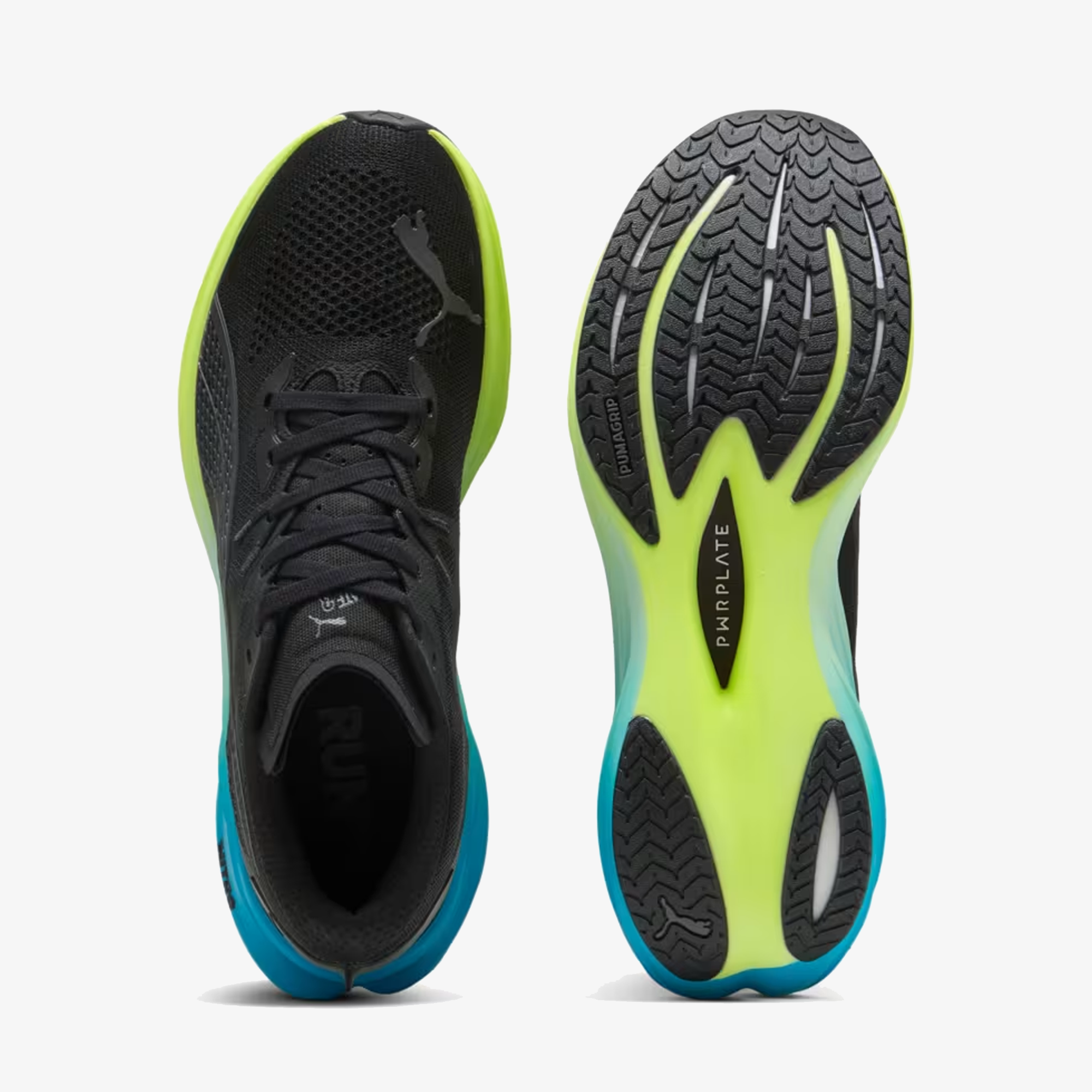 PUMA | DEVIATE NITRO 3 { BLACK/SPEED BLUE