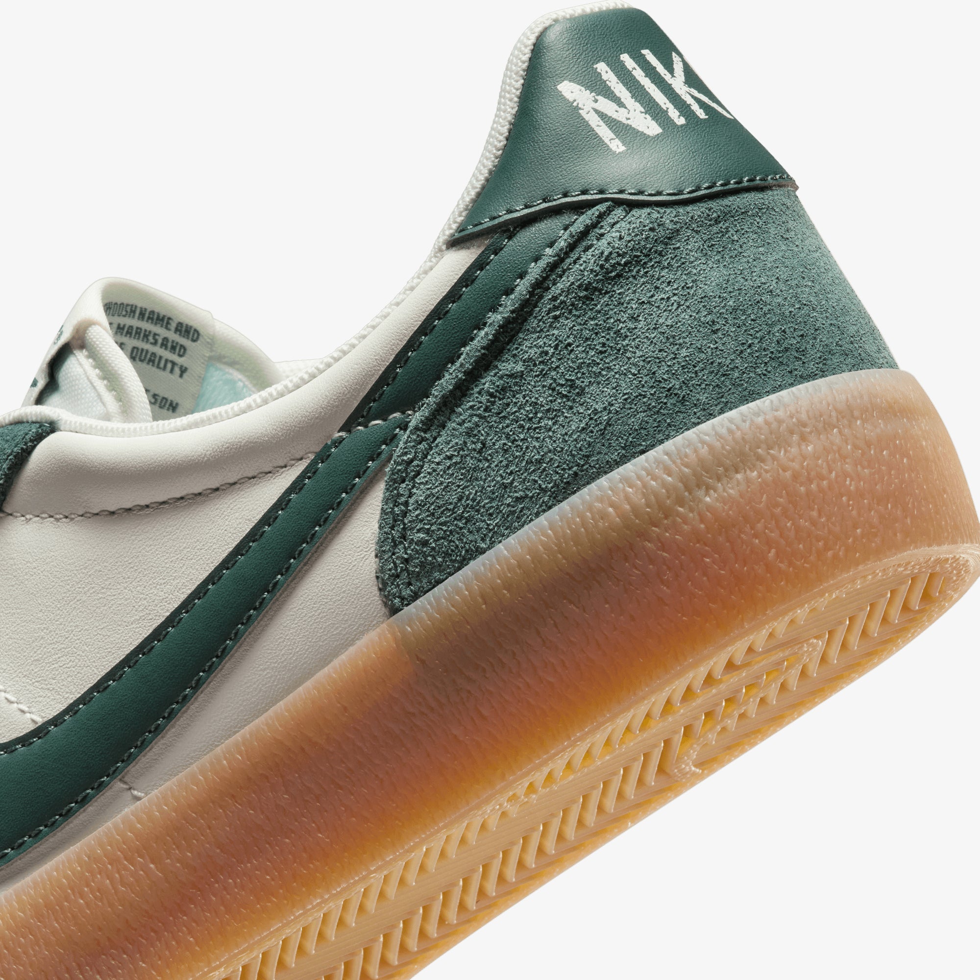 NIKE | KILLSHOT 2 { SAIL/VINTAGE GREEN-GUM YELLOW