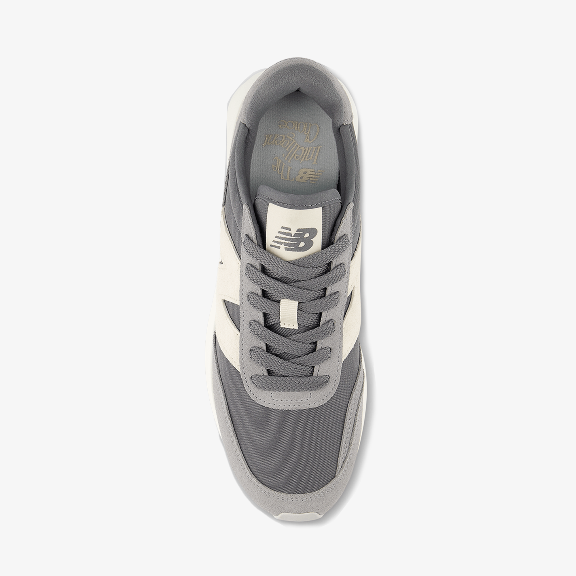 New Balance | 370 { GREY/WHITE