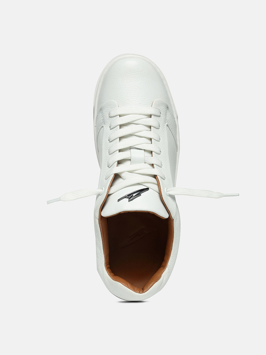 ZL II - WHITE - White Low-Top Classic Leather Sneakers