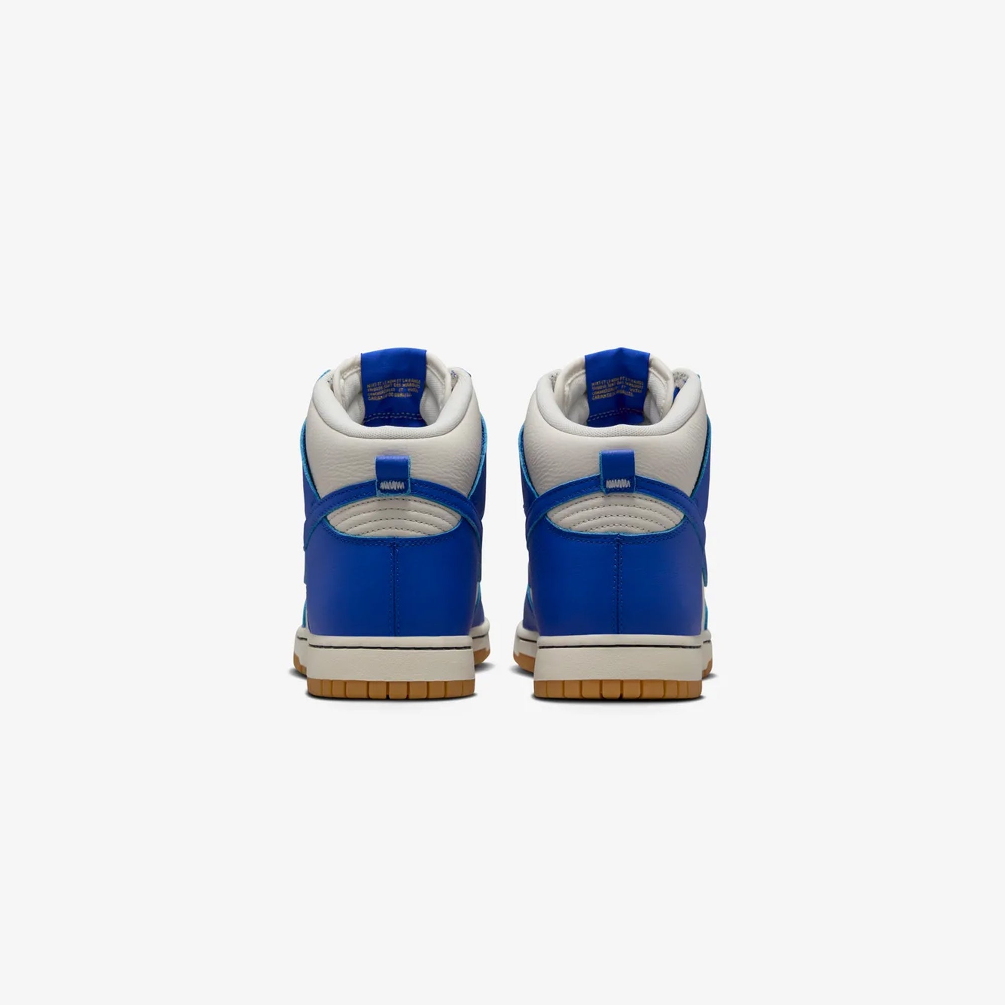 NIKE | DUNK HIGH RETRO SE { PHANTOM/RACER BLUE-PALE IVORY-GUM YELLOW