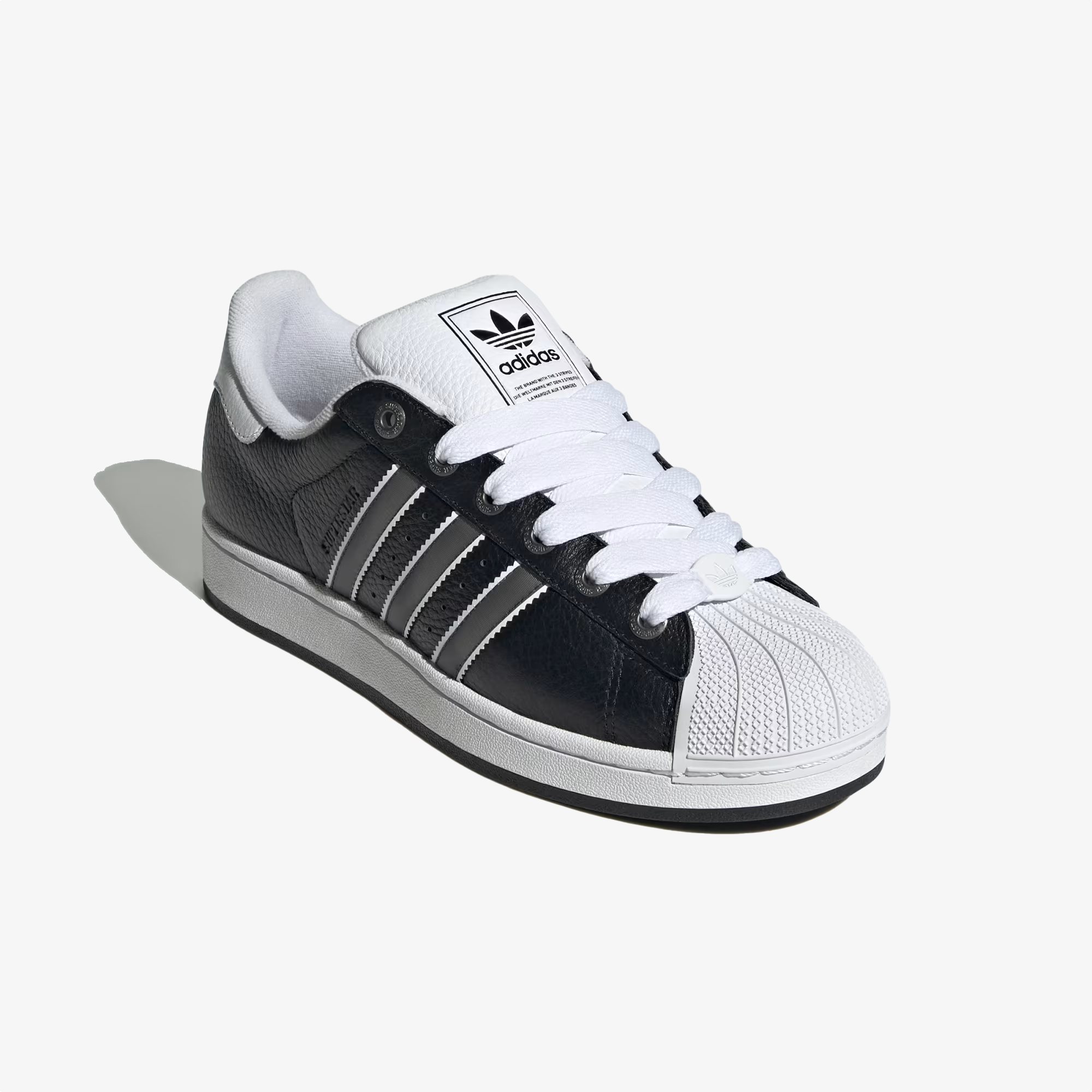 Adidas Originals | SUPERSTAR II { CORE BLACK/MATTE SILVER/CLOUD WHITE