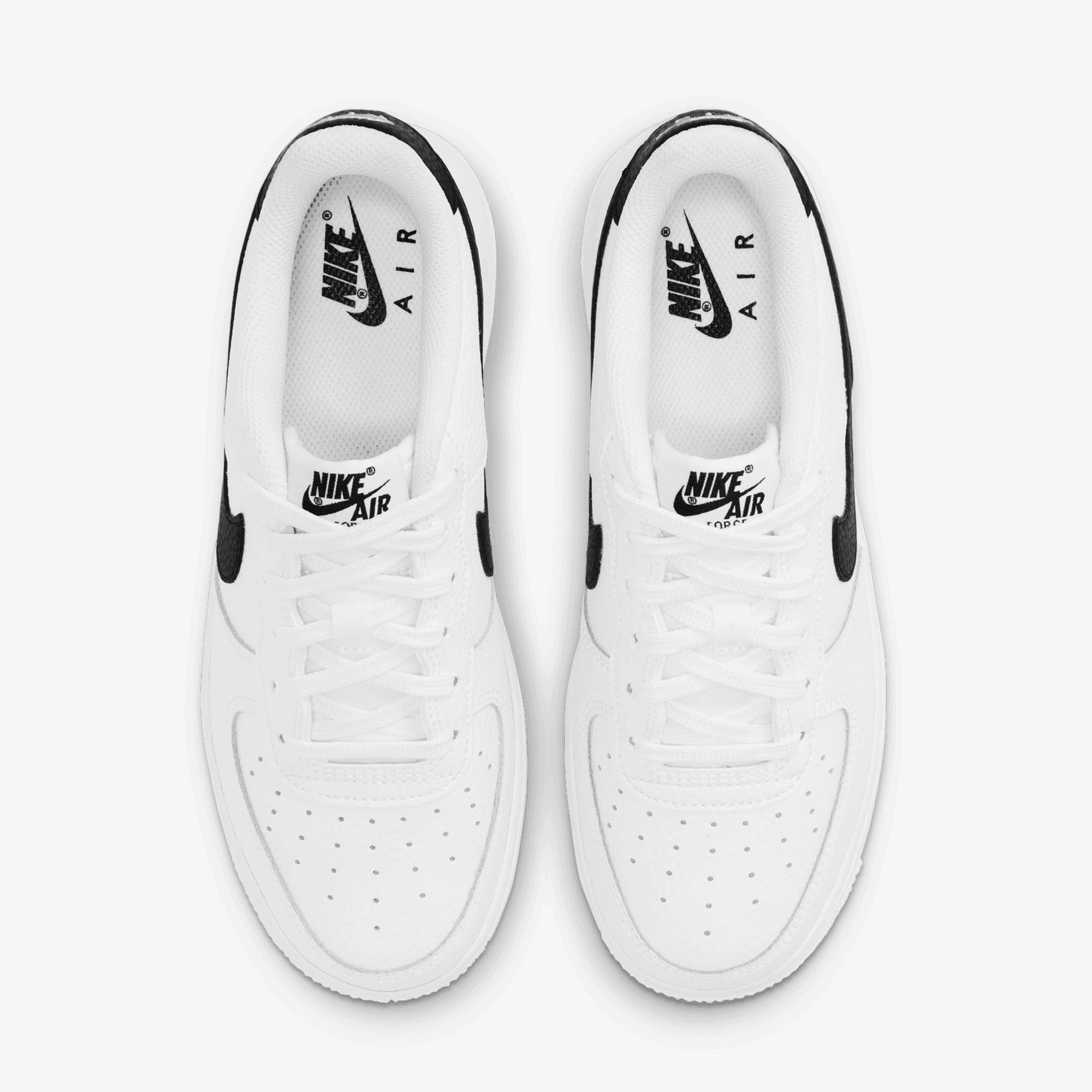 NIKE | AIR FORCE 1 { WHITE/BLACK