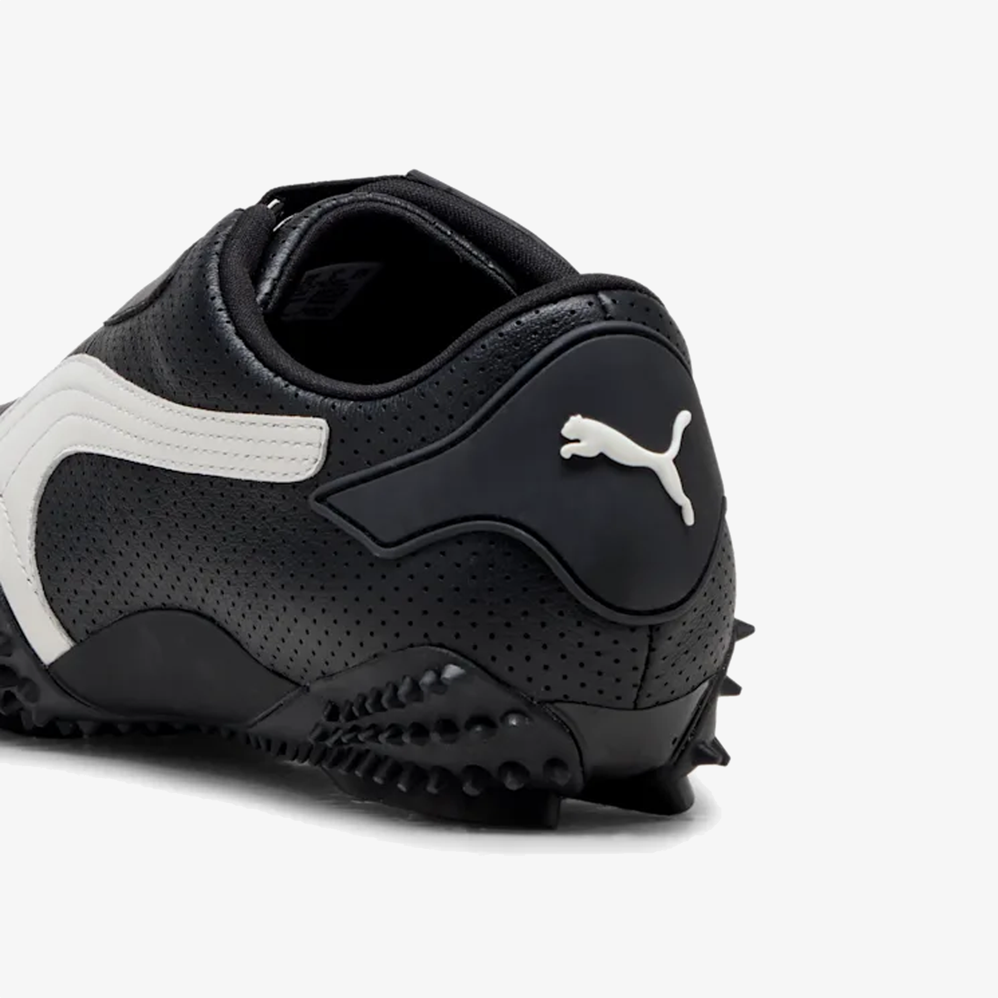 PUMA | MOSTRO PERFORATED { BLACK/WHITE