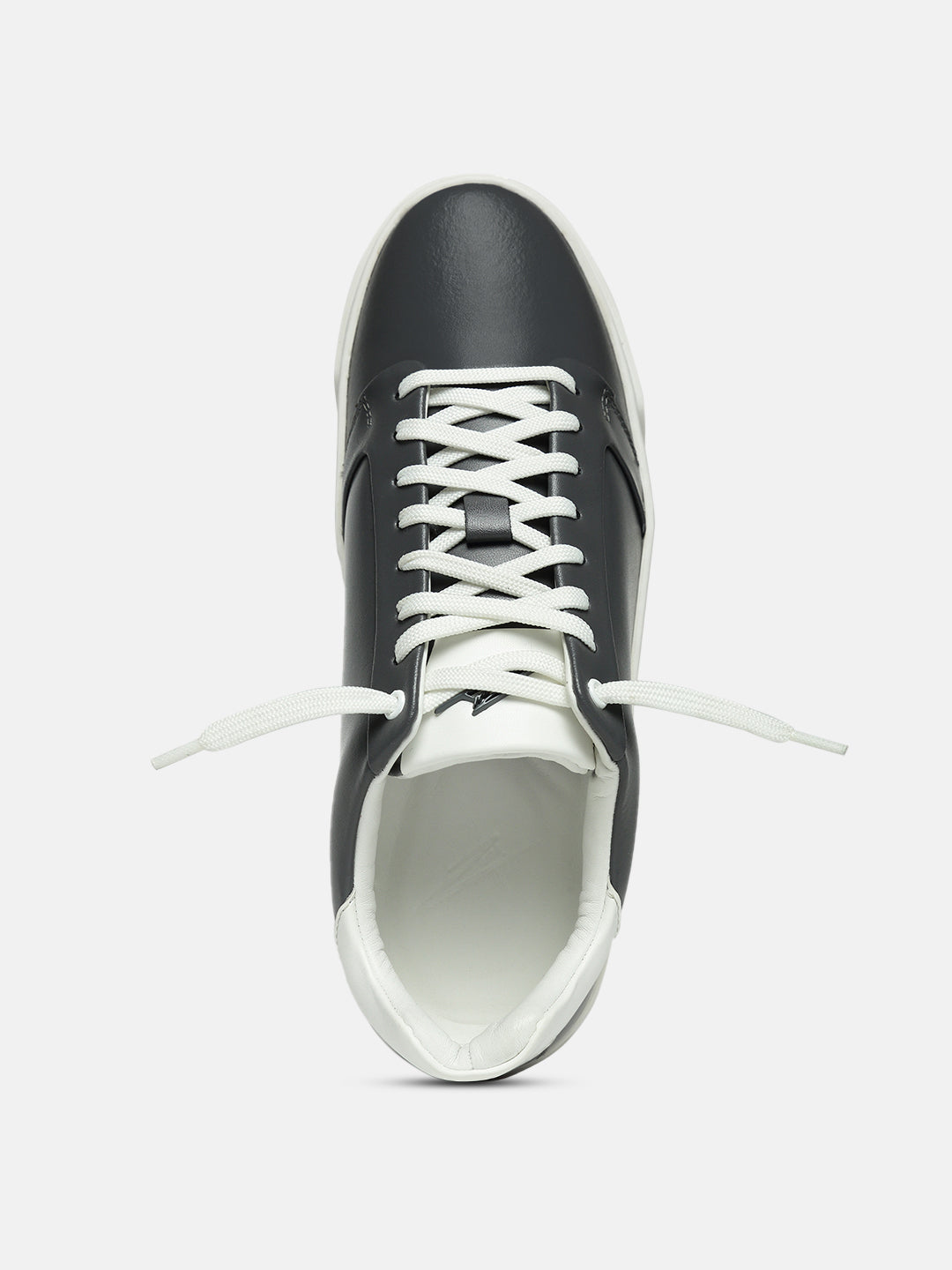 ZOL VIII - GREY - Grey Two-Tone Classic Leather Sneakers