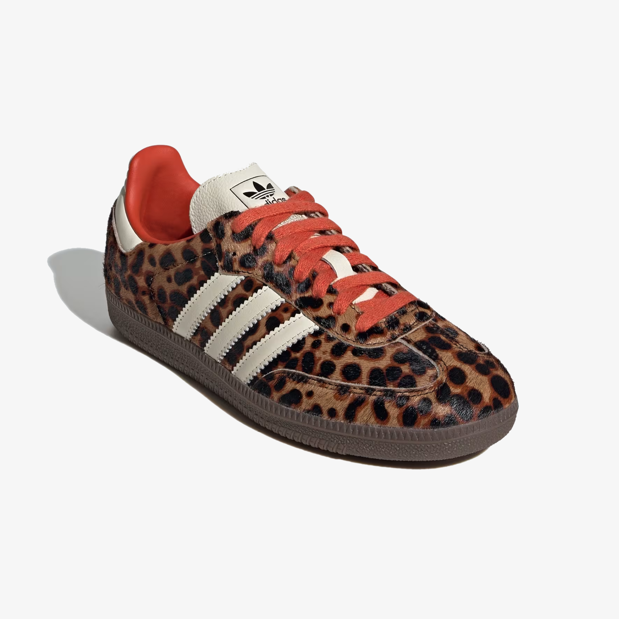 ADIDAS  | SAMBA OG { BROWN / PRELOVED RED / CREAM WHITE