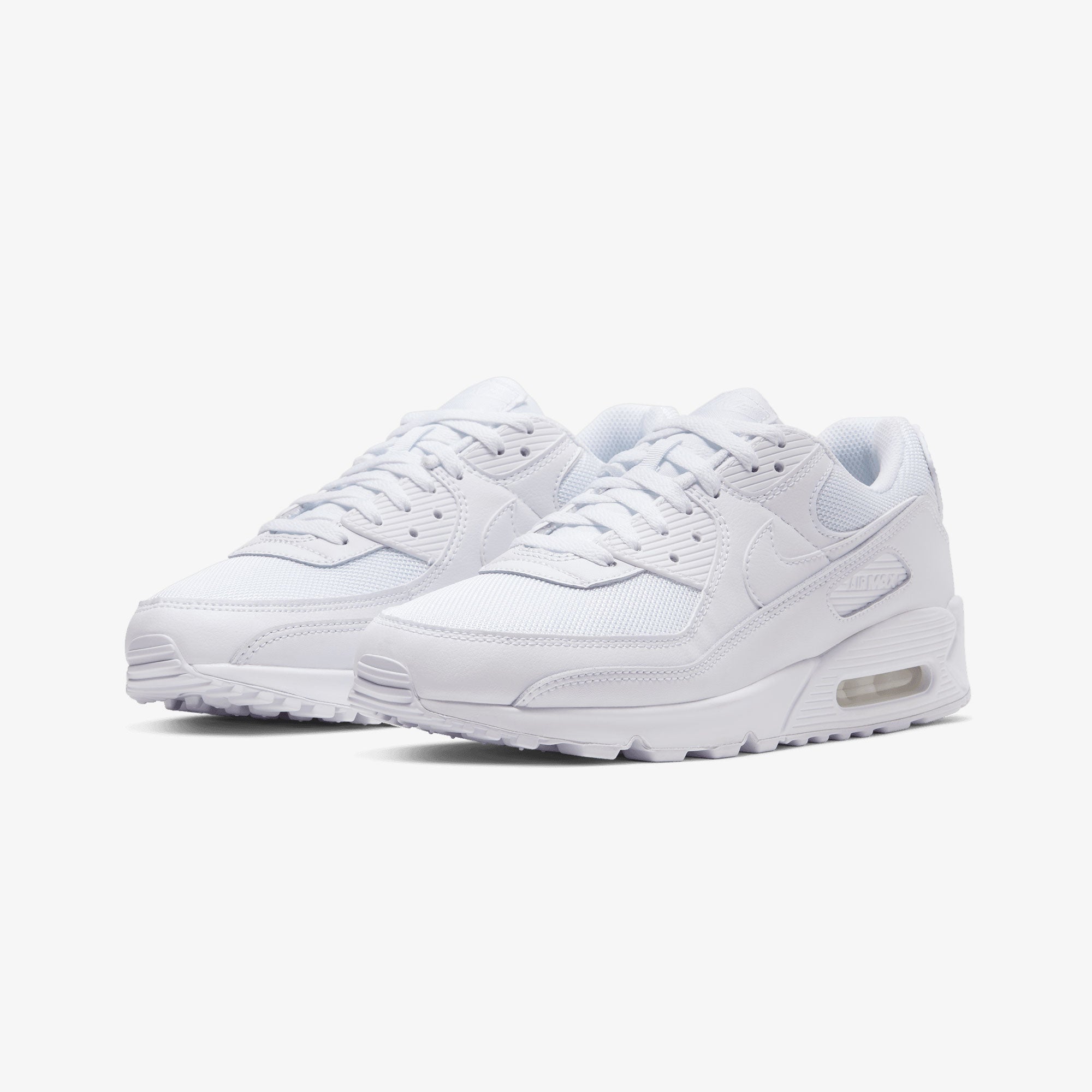 NIKE | AIR MAX 90 { WHITE/WHITE-WHITE-WOLF GREY