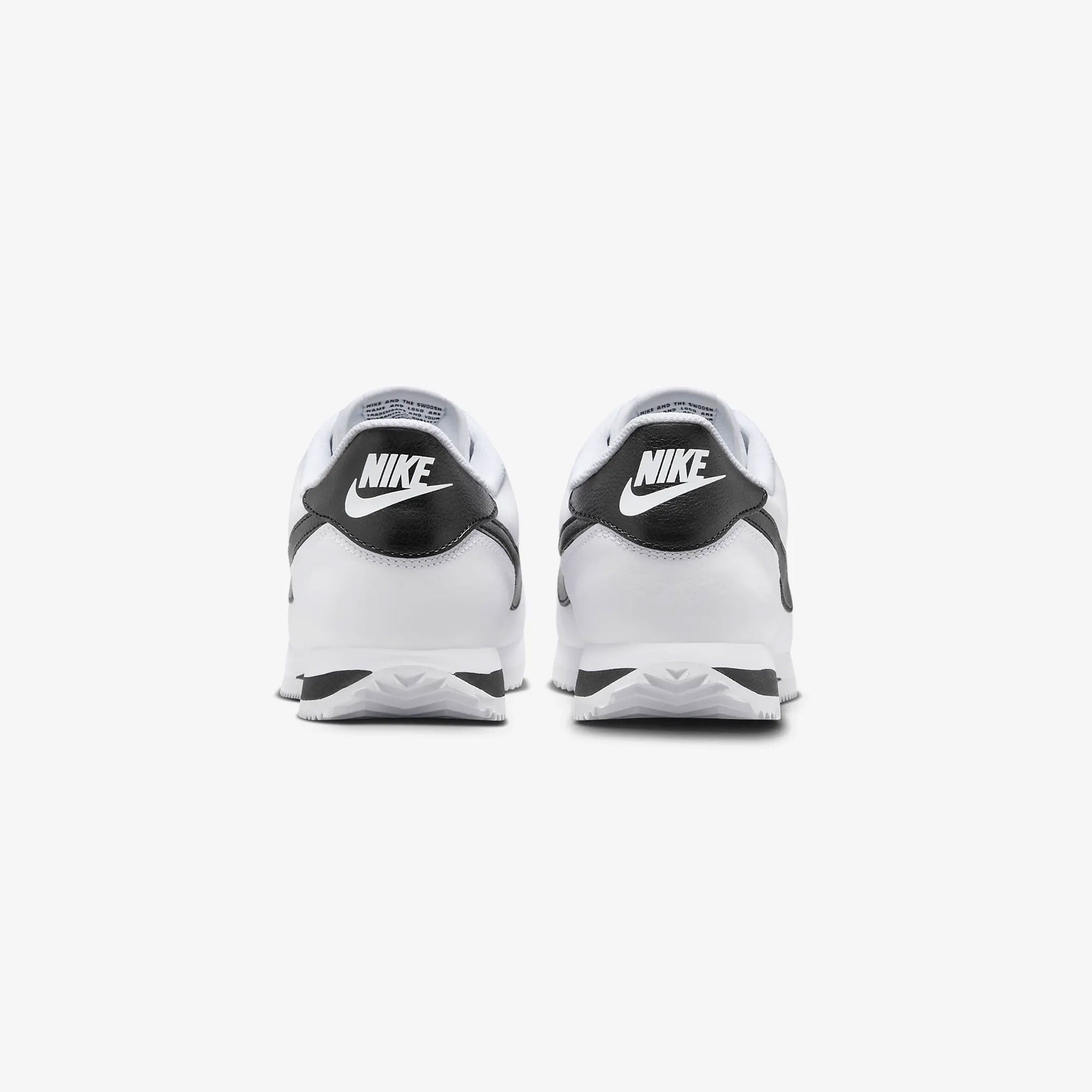 NIKE | CORTEZ { WHITE/BLACK