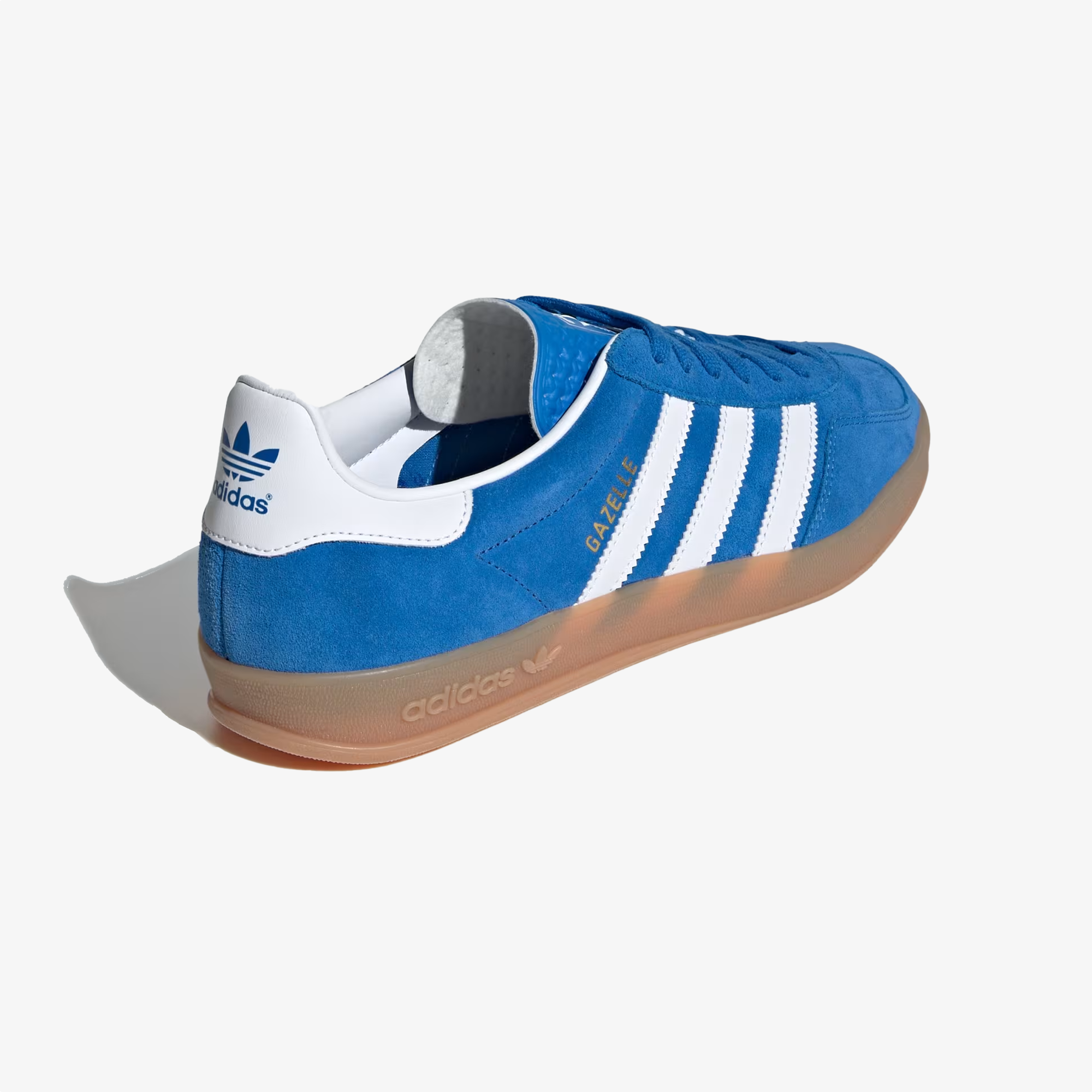 ADIDAS ORIGINALS | GAZELLE INDOOR { BLUE BIRD/CLOUD WHITE/GUM