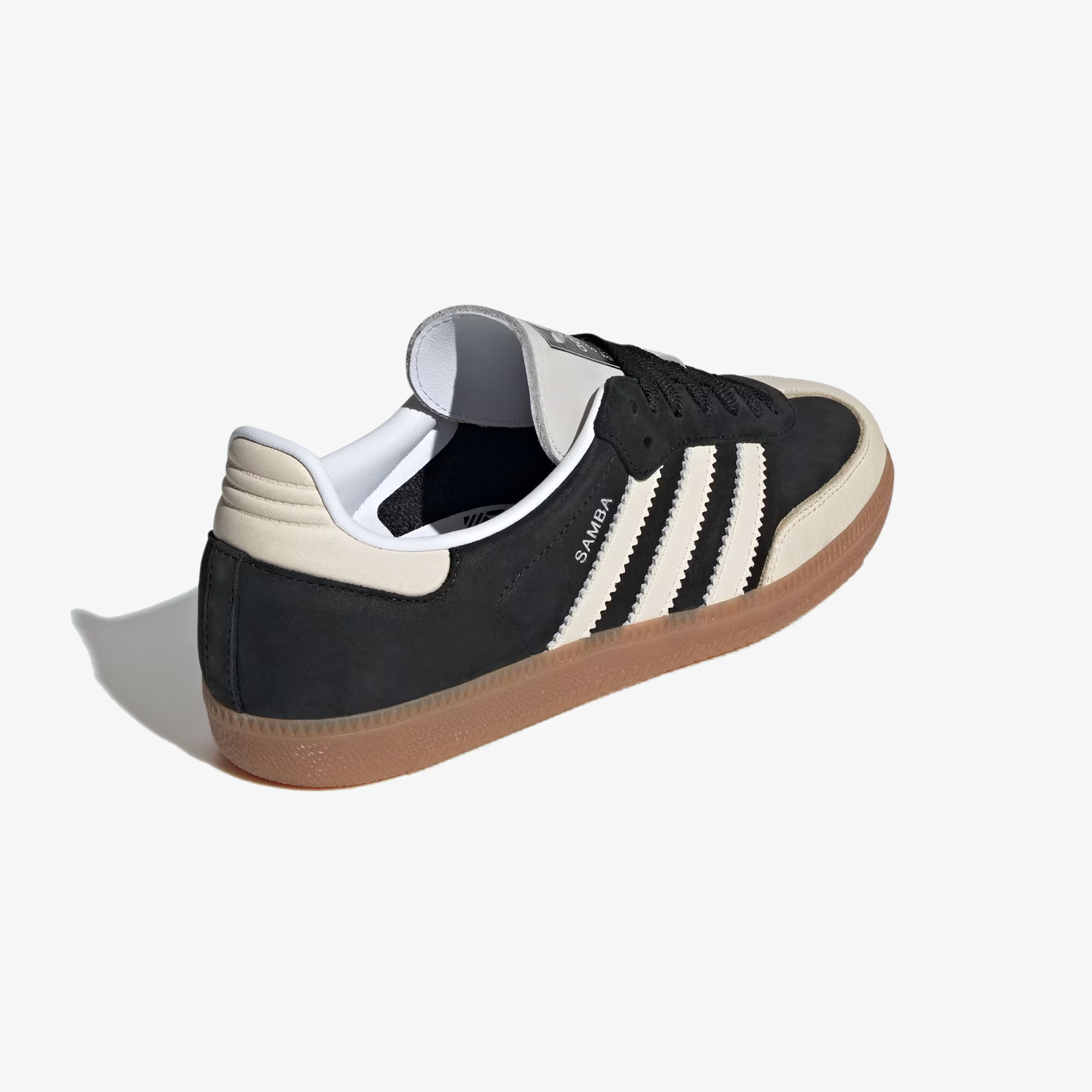 Adidas Originals | SAMBA OG  { CORE BLACK/WONDER WHITE/SILVER METALLIC