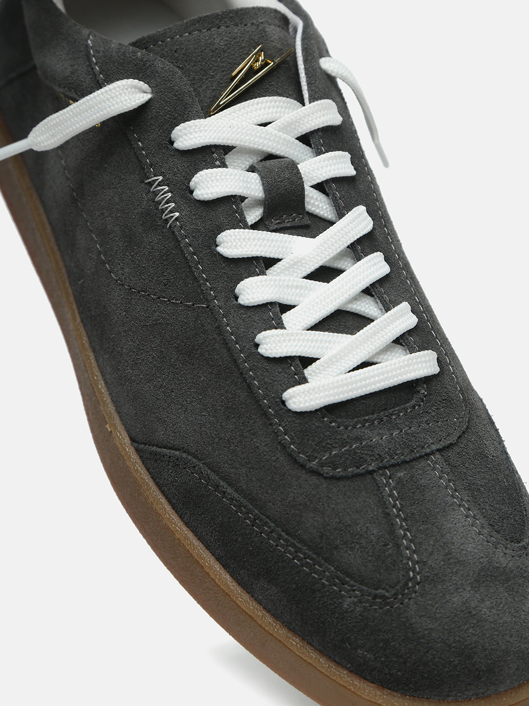 ASH - Everyday Grey Suede Sneakers