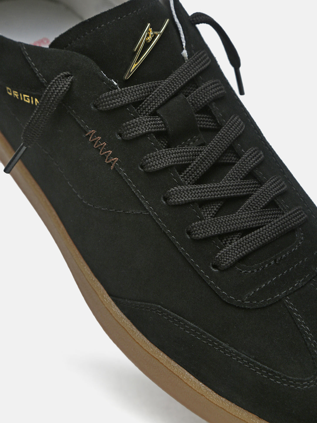 CHARCOAL - Everyday Black Suede Sneakers