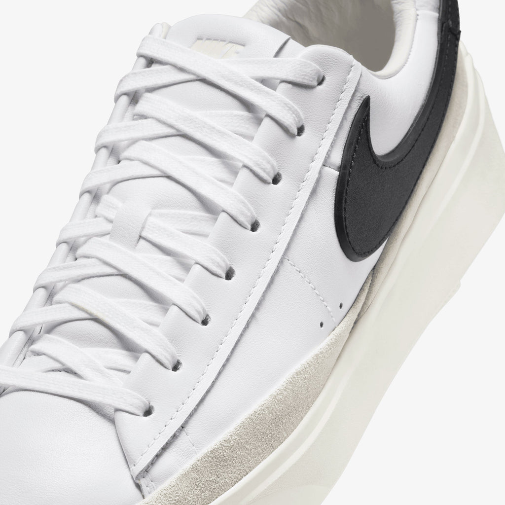 Nike | BLAZER PHANTOM LOW  { SUMMIT WHITE/BLACK-WHITE-SAIL