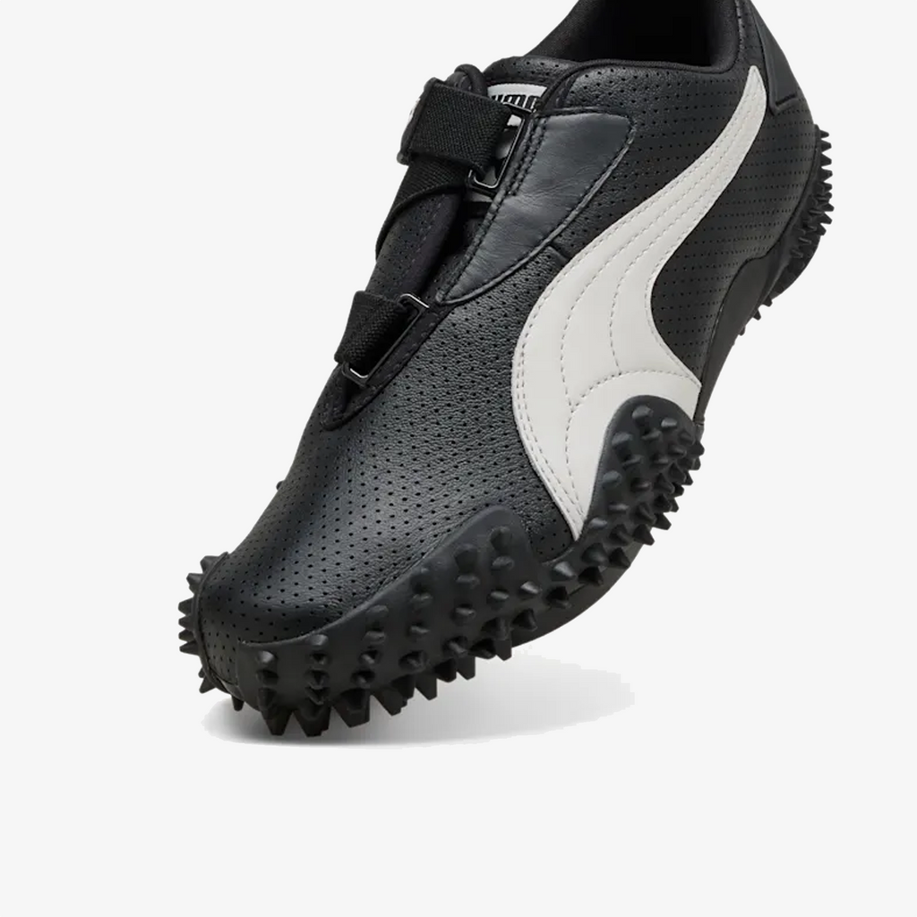 PUMA | MOSTRO PERFORATED { BLACK/WHITE