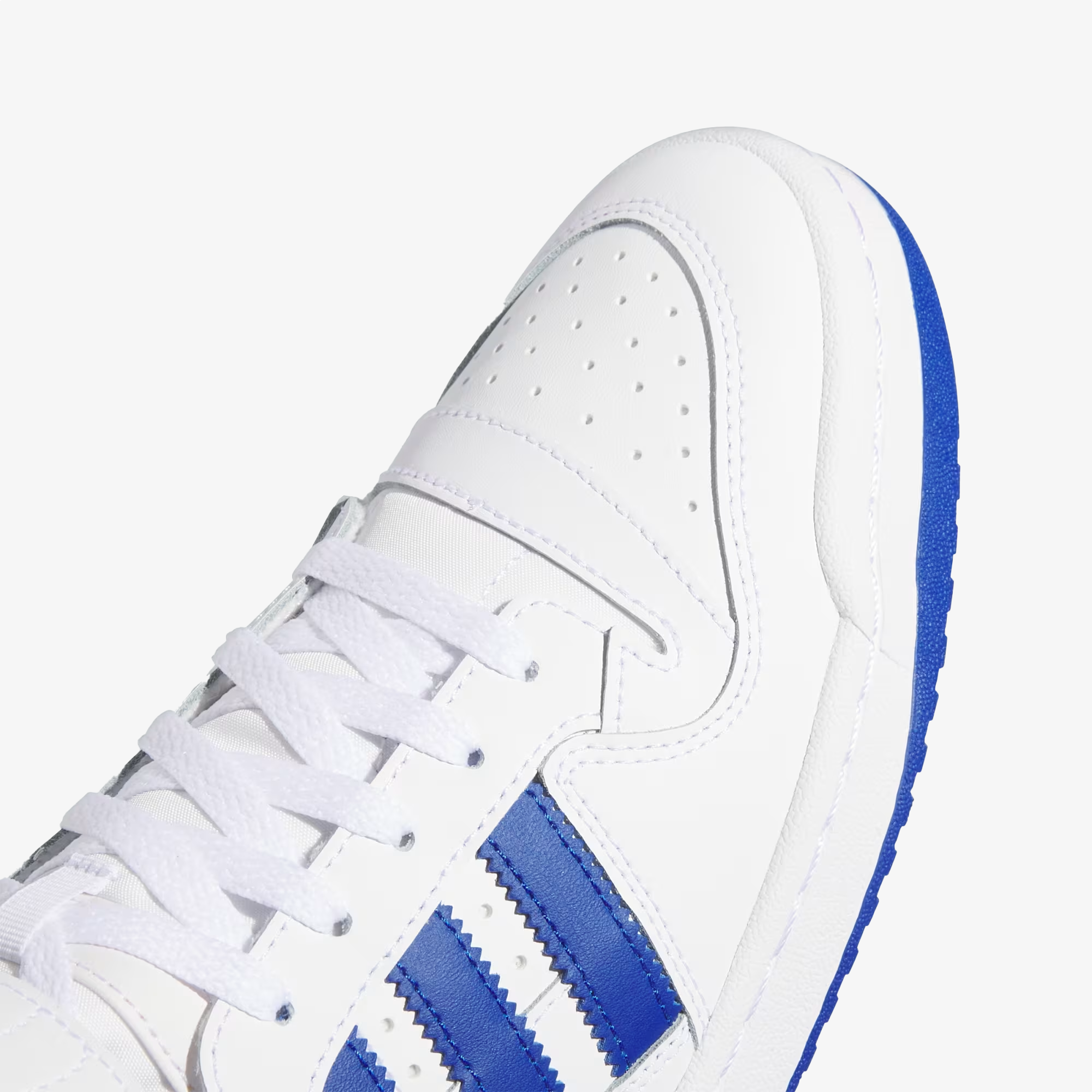 ADIDAS | FORUM MID { CLOUD WHITE/ROYAL BLUE