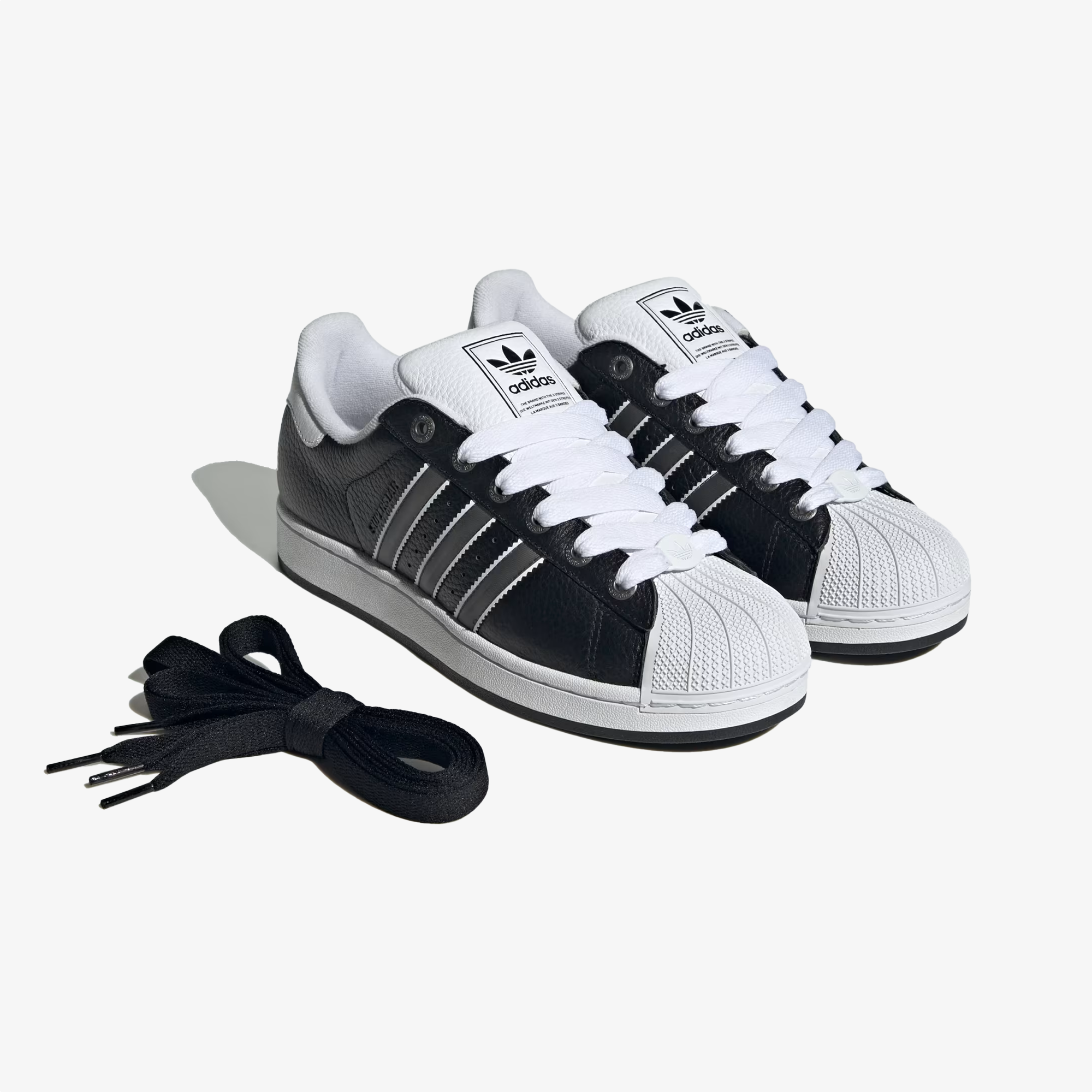 Adidas Originals | SUPERSTAR II { CORE BLACK/MATTE SILVER/CLOUD WHITE
