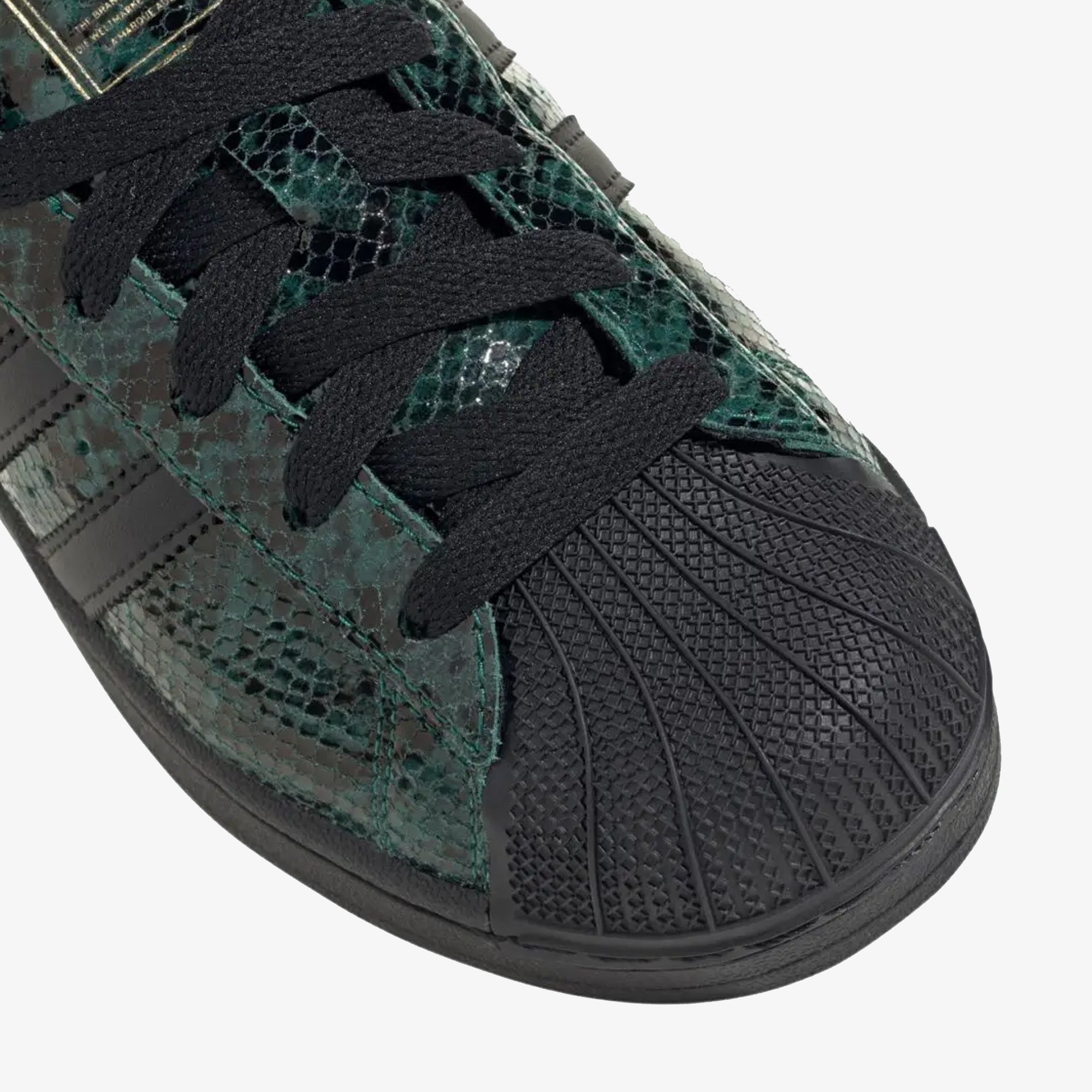 Adidas Originals | SUPERSTAR II { CORE GREEN/CBLACK