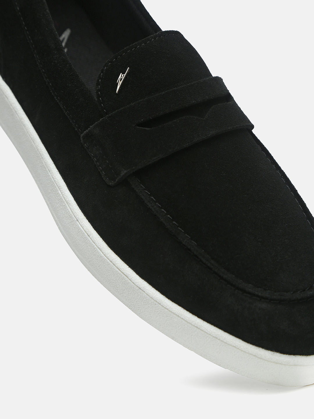 ECLIPSE - Black Suede Casual Loafers