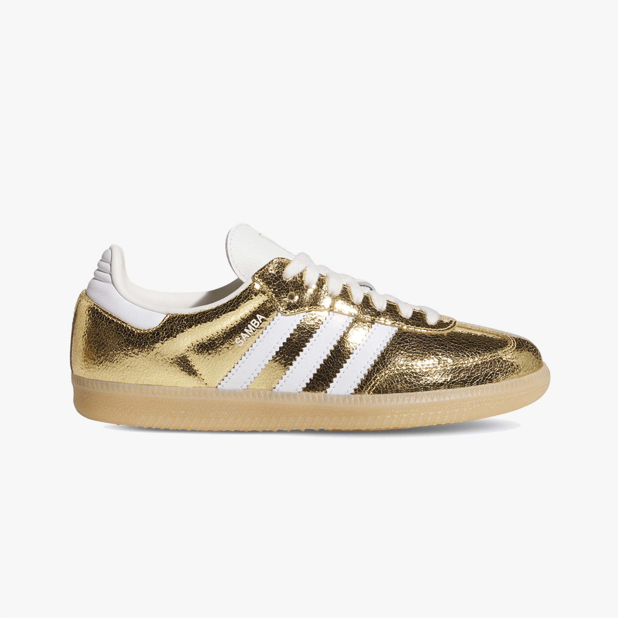 ADIDAS ORIGINALS | SAMBA OG { GOLD METALLIC/WHITE-CORE WHITE