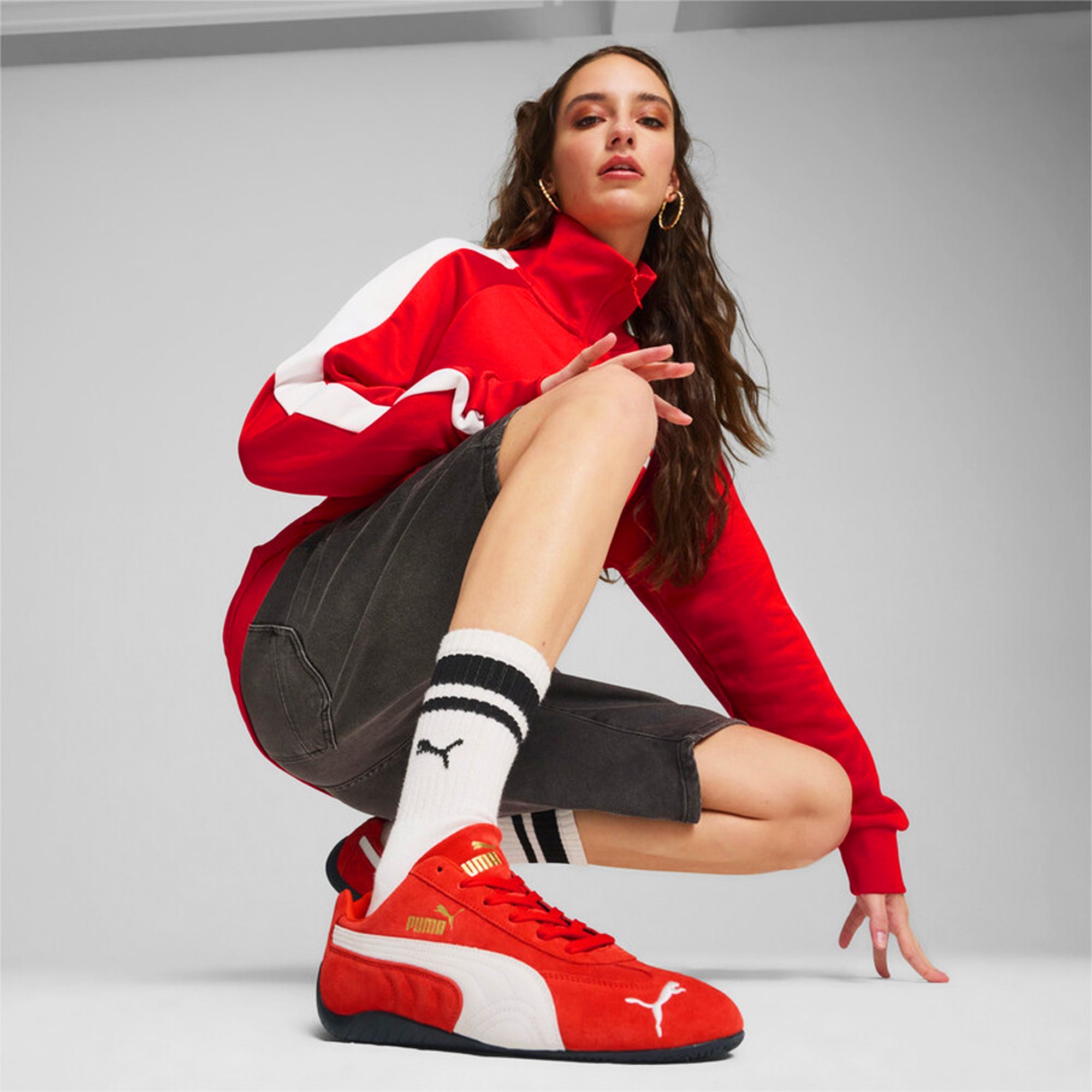 PUMA | SPEEDCAT OG { RED/WHITE