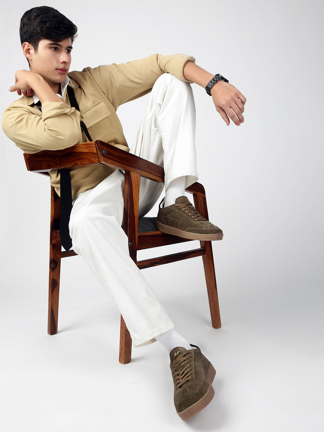 OAK - Everyday Green Suede Sneakers