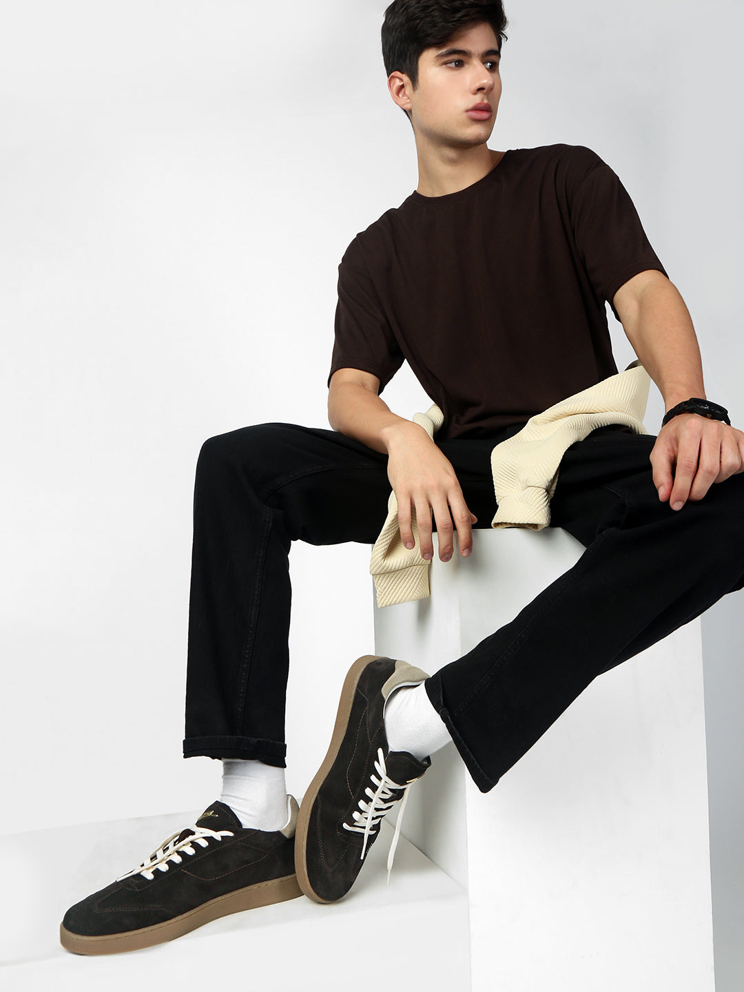 SUMMIT - Everyday Brown Suede Sneakers