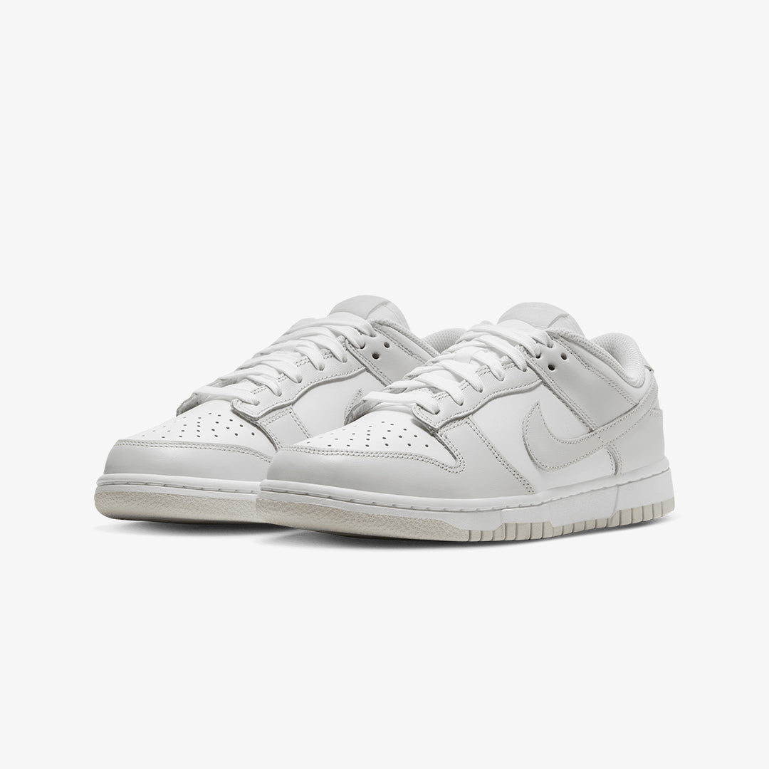 Nike | DUNK LOW  { WHITE/PHOTON DUST-WHITE