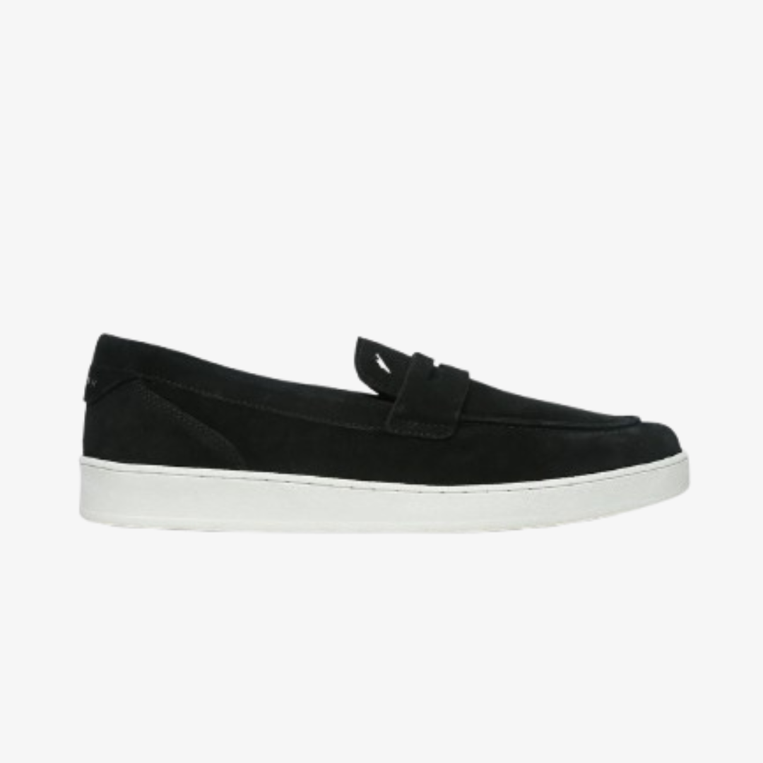 ECLIPSE - Black Suede Casual Loafers