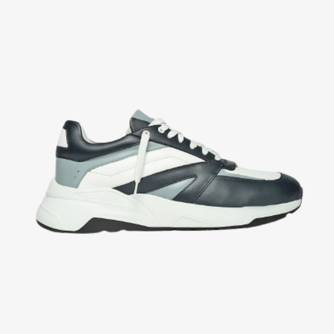 ZL VII - BLUE - Blue Two-Tone Comfort Sneakers