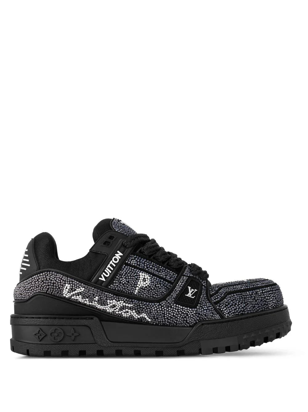LOUIS VUITTON TRAINER BLACK DIAMOND MAXI