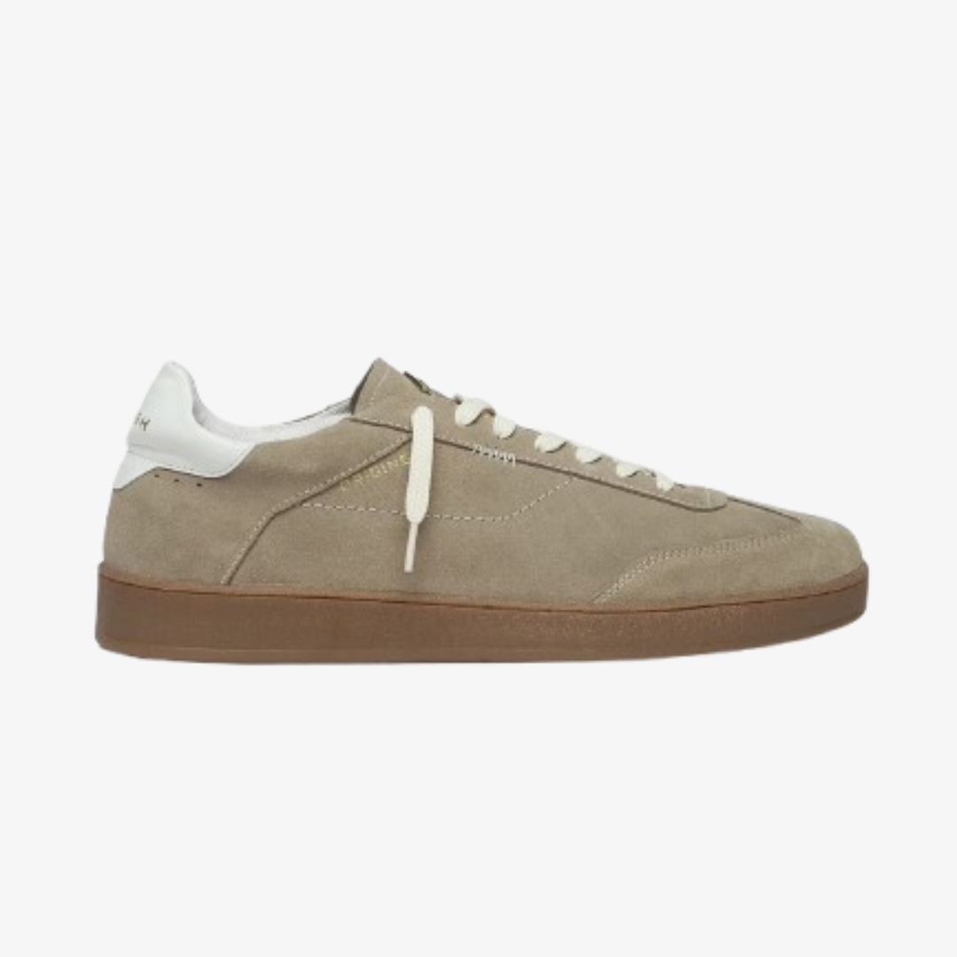 DUNE - Everyday Beige Suede Sneakers